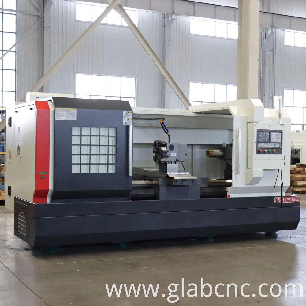 CNC Horizontal Vertical Machining Ck6180 Flat Bed CNC Lathe Machine